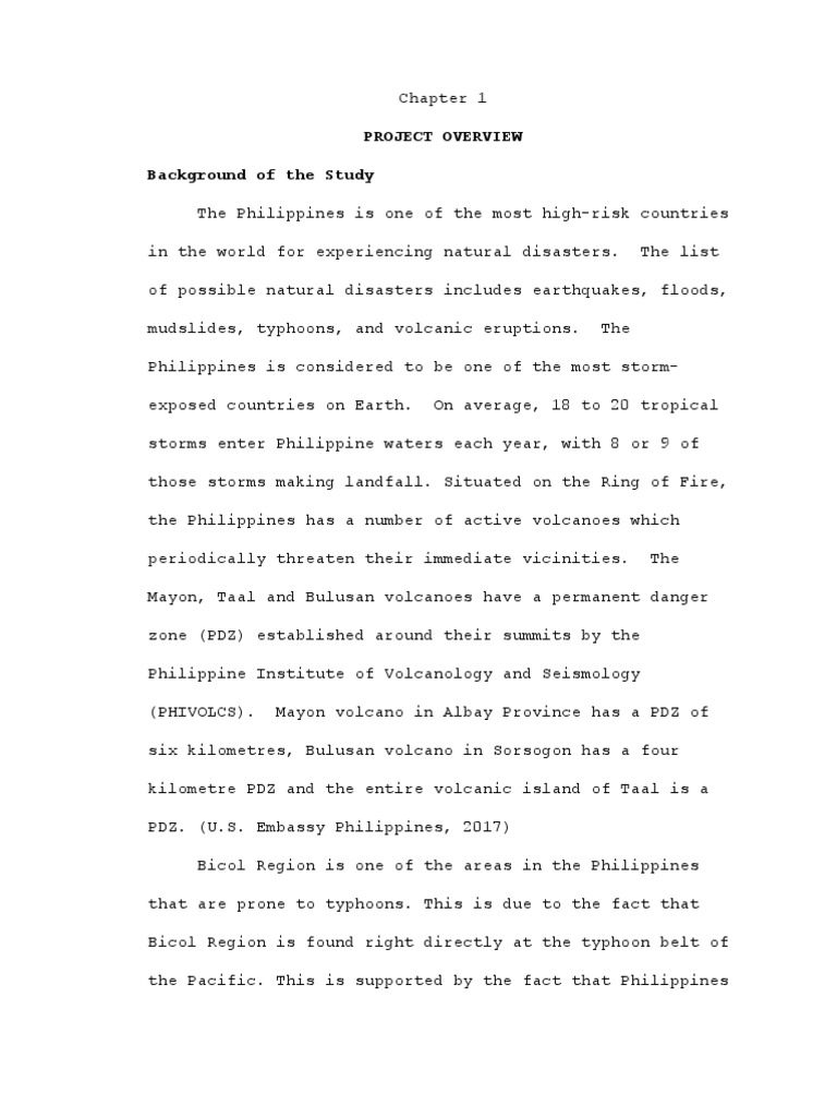 An Overview of Natural Disasters and Risk Management Strategies in the