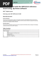 Infineon-Getting Started REF XDPL8210 U35W DP - vision-GettingStarted-v01 01-EN