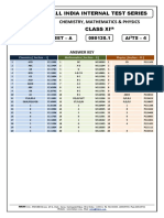 Ai ts-4 Xi Answer Key Set-A