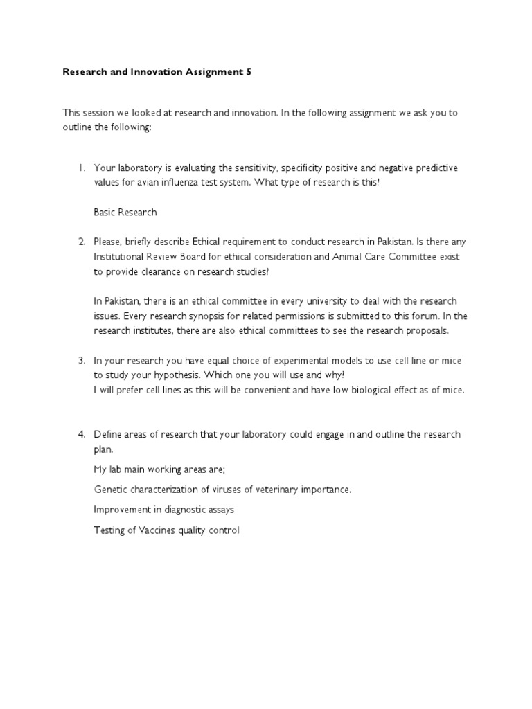 5 Research Assignment 5 | PDF