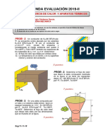 Segundo Parcial Transferencia de Calor 2019 Ii