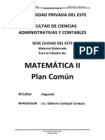 Material - Matemática II