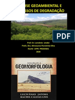 ANÁLISE GEOAMBIENTAL E PROCESSOS DE DEGRADAÇÃO  05.08.2020