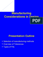 L3-Manufacturing Considerations