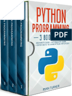 Python Programming - 3 Books in - Ryan Turner