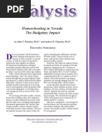 Download Homeschooling in Nevada The Budgetary Impact by Shane Vander Hart SN47179681 doc pdf