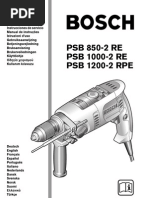 Bosch PSB 850-2 RE