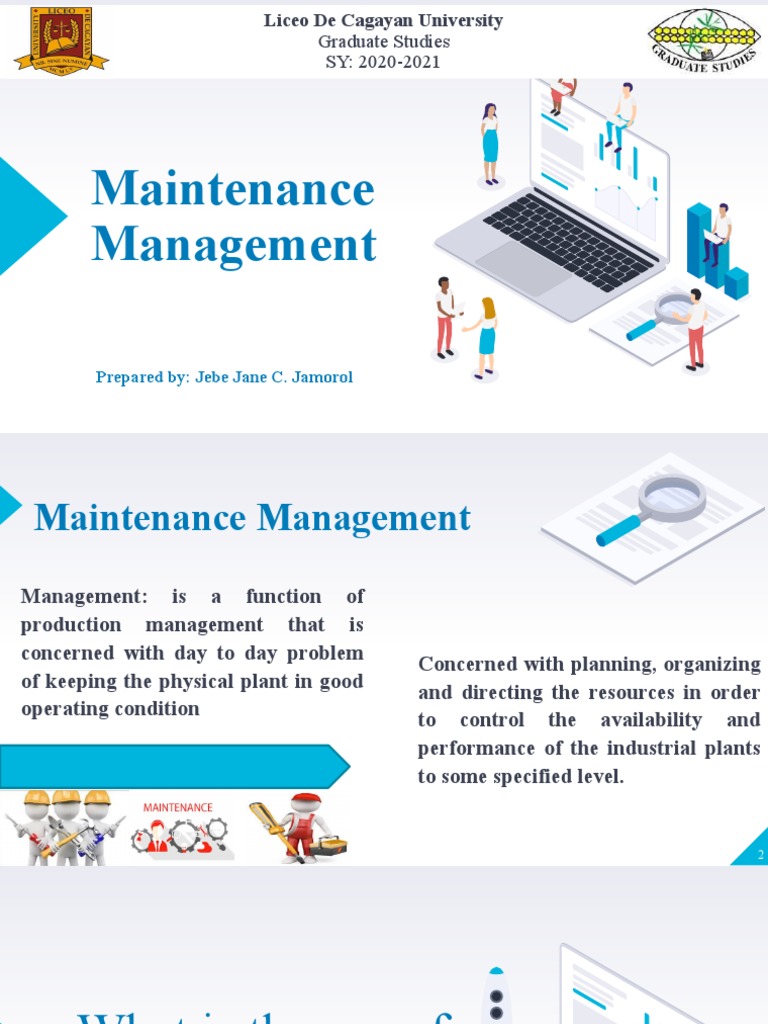 Maintenance Management Overview and Benefits | PDF | Business | Economies