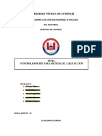 Sistemas de Control Proyecto de Pid