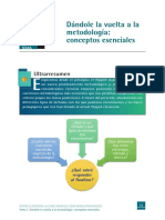 Dándole La Vuelta A La Metodología: Conceptos Esenciales: Ultrarresumen