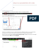 Recording Your Presentation With A Thumbnail Video in Zoom 3