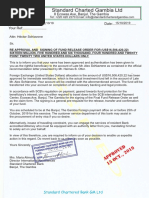 Standard Charted Gambia LTD: VED CT ., 2019