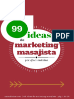 99 Ideas marketing masajista