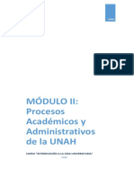 Procesos Acadc3a9micos y Administrativos Unah PDF