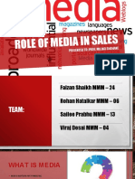 Role of Media in Sales
