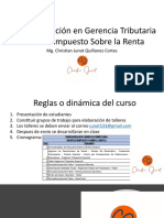 Impuesto Sobre La Renta Generalidades