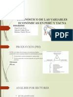 Diagnóstico de Las Variables Económicas en Perú y Tacna