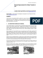 Ground Improvment For Urban Tunnels in Difficult Conditiond PDF