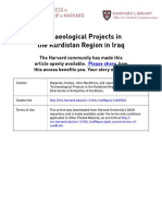 Archaeological Projects in The Kurdistan Region 2015 - 0