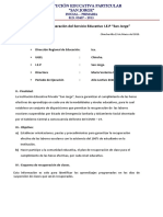 Plan de Recuperación de Clases 2020 Iep San Jorge PDF