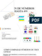 Orden de Números Hasta 499