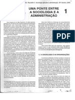 Sociologia aplicada à administração Saraiva 2005