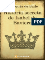 La Historia Secreta de Isabel de Baviera-Marques de Sade PDF