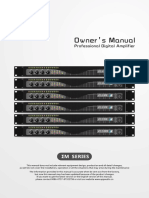 Amplificador EM-4122 4 X 3500W Manual