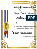 Diploma Excelencia ISF