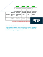 HORARIO VIRTUAL SEGUNDO