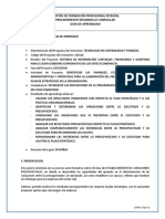 Guia - de - Aprendizaje #33 ANALISIS DE LAS VARIACIONES PRESUPUESTALES