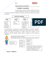 Hoja instructiva ciencia y ambiente