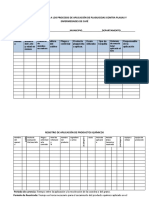 Registros en Calibración