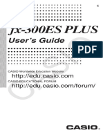 fx-300ES PLUS: User's Guide