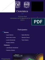 Proyecto Final - Cienciateca