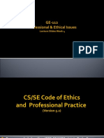 GE-112 P&EI Week 4 CS&SE Code of Ethics & PP