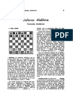 Apertura Alekhine - Variante Moderna