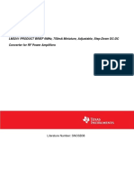 Lm3241 Product Brief 6Mhz, 750ma Miniature, Adjustable, Step-Down DC-DC Converter For RF Power Amplifiers