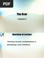 Lecture 2 Users