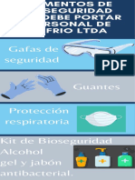 Elementos de Bioseguridad que debe portar el personal de AC FRIO LTDA -de uso obligatorio