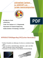 Effect of Multiwalled Carbon Nanotubes (MWCNT) On Polyhdroxybutyrate Nanocomposites