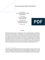 The Stock Market and Investment: Evidence From FDI Flows