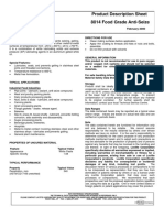 Product Description Sheet 8014 Food Grade Anti-Seize: February 2000