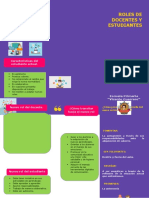 FOLLETO ROLES DE DOCENTES Y ESTUDIANTES