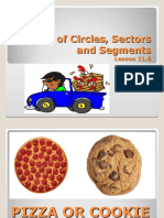 Geometry 11.6 Area of Circles Sectors and Segments