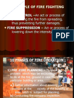 Principle of Fire Fighting