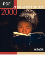 Download UNICEF The State of the Worlds Children 2000 by UNICEF SN47184712 doc pdf