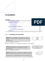 Chap 11 Probabilites