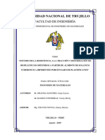 Estudio de la resistencia a la tracción y deformación de bioplásticos a base de Solanum Tuberosum