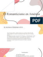 romanticismo en America